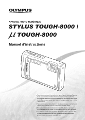 Olympus STYLUS TOUGH-8000 STYLUS TOUGH-8000 Manuel d'instructions (Français)