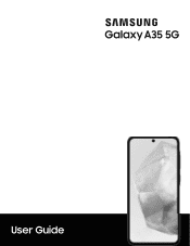 Samsung Galaxy A35 5G Unlocked User Manual