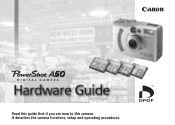 Canon PowerShot A50 PowerShot A50 Hardware Guide