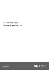 Dell Vostro 5590 Setup and Specifications