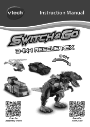 Vtech Switch & Go 3-in-1 Rescue Rex User Manual