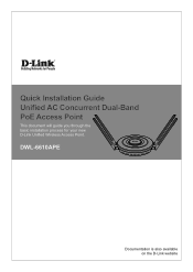 D-Link DWL-6610APE Quick Installation Guide