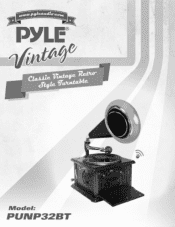 Pyle PUNP32BT User Manual