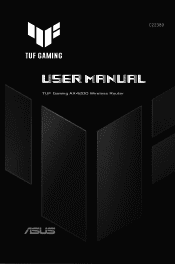 Asus TUF Gaming AX4200Q User Manual