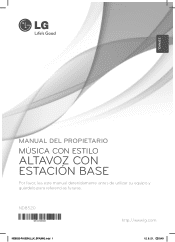 LG ND8520 Owners Manual - Spanish