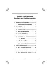 ASRock K8SLI-eSATA2 RAID Installation Guide