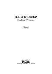 D-Link DI-804V Product Manual