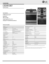 LG LSG4513ST Owners Manual - English