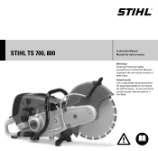 Stihl TS 700 STIHL Cutquik Instruction Manual