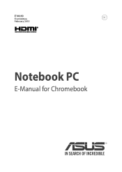 Asus Chromebook C201PA Users Manual for English Edition