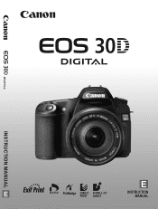 Canon EOS 30D EOS 30D Instruction Manual