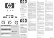 HP Pavilion k400 HP Pavilion Desktop PCs - (German French Italian) Limited Warranty Statement