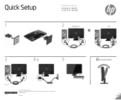 HP ProDisplay P223a Quick Setup Guide