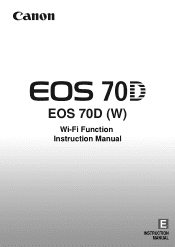 Canon EOS 70D User Manual