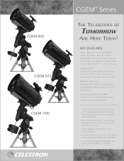 Celestron CGEM - 1100 Computerized Telescope CGEM Info Sheet