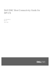 Dell VNX5100 Host Connectivity Guide for HP UX