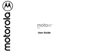 Motorola moto e5 go User Guide