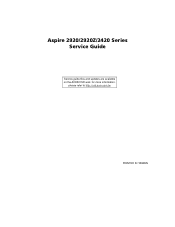 Acer Aspire 2420 Aspire 2420, 2920, 2920Z Service Guide