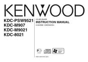 Kenwood KDC-M907 User Manual