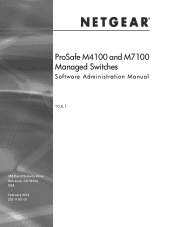 Netgear M4100-26-POE Software Administration Manual