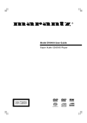 Marantz DV8400 User Guide