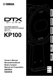 Yamaha KP100 KP100 Owners Manual