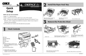 Oki OKIPAGE8z Quick Start Guide for the OKIPAGE 8z