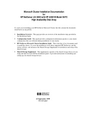 HP LH4r HP Netserver LXr 8000 30/FC Installation Guide