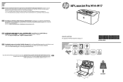 HP LaserJet M11-M31 Setup Poster