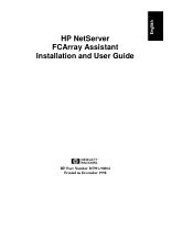 HP LH3000r HP NetServer FCArray Assistant - Installation and User Guide