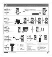 HP m9160f Setup Poster (page 1)