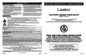 Lasko CT14102 User Manual