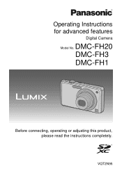 Panasonic DMCFH3 DMCFH1 User Guide