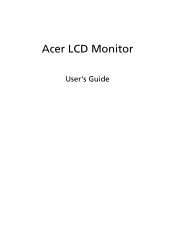 Acer VA190HQ User Manual