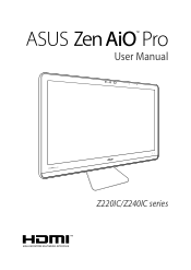 Asus Zen AiO Pro Z220IC Z220IC users manual