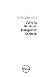 Dell PowerEdge C5230 Using the Baseboard Management Controller