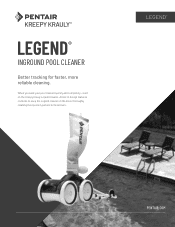 Pentair Kreepy Krauly Legend Pressure-Side Inground Pool Cleaner Kreepy Krauly Legend Inground Pool Cleaner - English