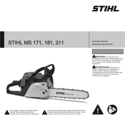 Stihl MS 181 Instruction Manual
