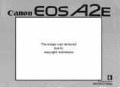 Canon EOS A2/A2E EOS A2E Instruction Manual