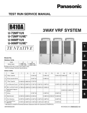 Panasonic WU-144MF1U9E Service Manual