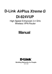 D-Link DI-824VUP Product Manual