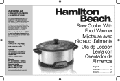 Hamilton Beach 33453R Use and Care Manual