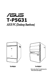 Asus T3-P5G31 T-P5G31 user's manual
