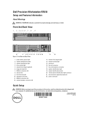 Dell Precision R7610 Setup and Features Information