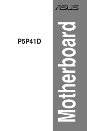 Asus P5P41D User Manual
