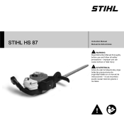 Stihl HS 87 Instruction Manual