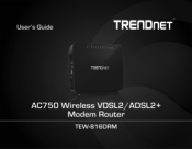TRENDnet TEW-816DRM User's Guide