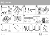 Dell P2421 Quick Setup Guide
