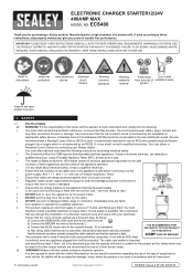 Sealey ECS400 Instruction Manual