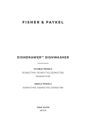 Fisher and Paykel DD24SCTW9 N User Guide DishDrawertm